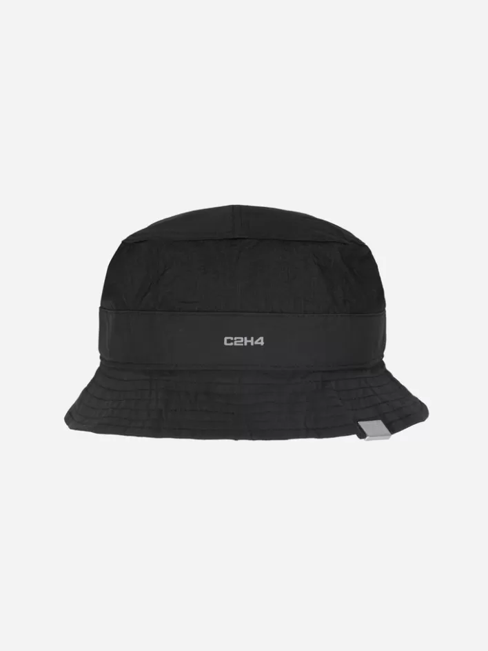 Store C2H4 001 - Data Administrator Mesh Panelled Nylon Bucket Hat One Size