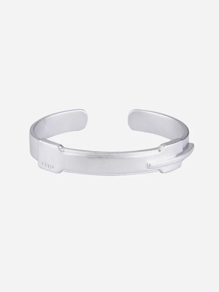 Sale C2H4 001-X Stereoscopic Bracelet Silver