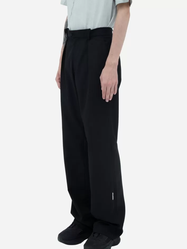 Best C2H4 002 - Folded Waist Tailored Trouser Black