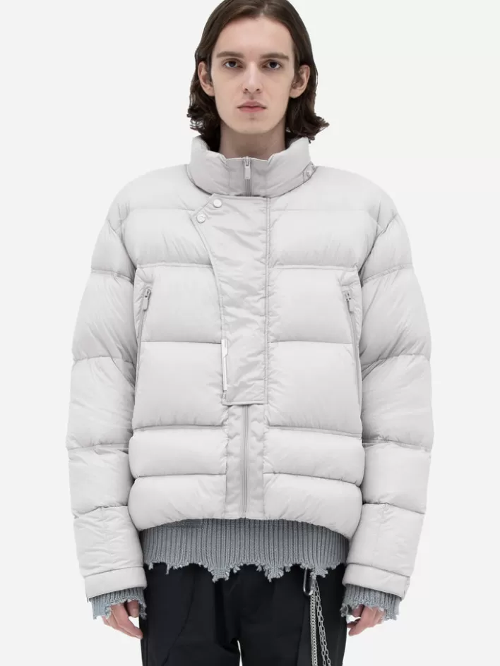 Outlet C2H4 002 - Loom Down Puffer Jacket Glacier Gray