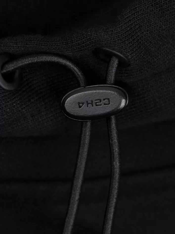 Hot C2H4 002 - Metal Tag Hoodie Black