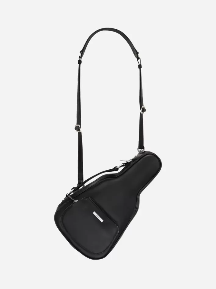 New C2H4 003 - Badged Mini Guitar Bag Black