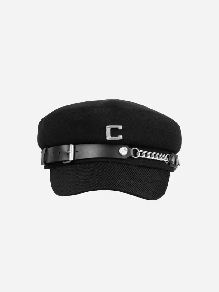 Store C2H4 005 - Capital Belted Abby Cap Black