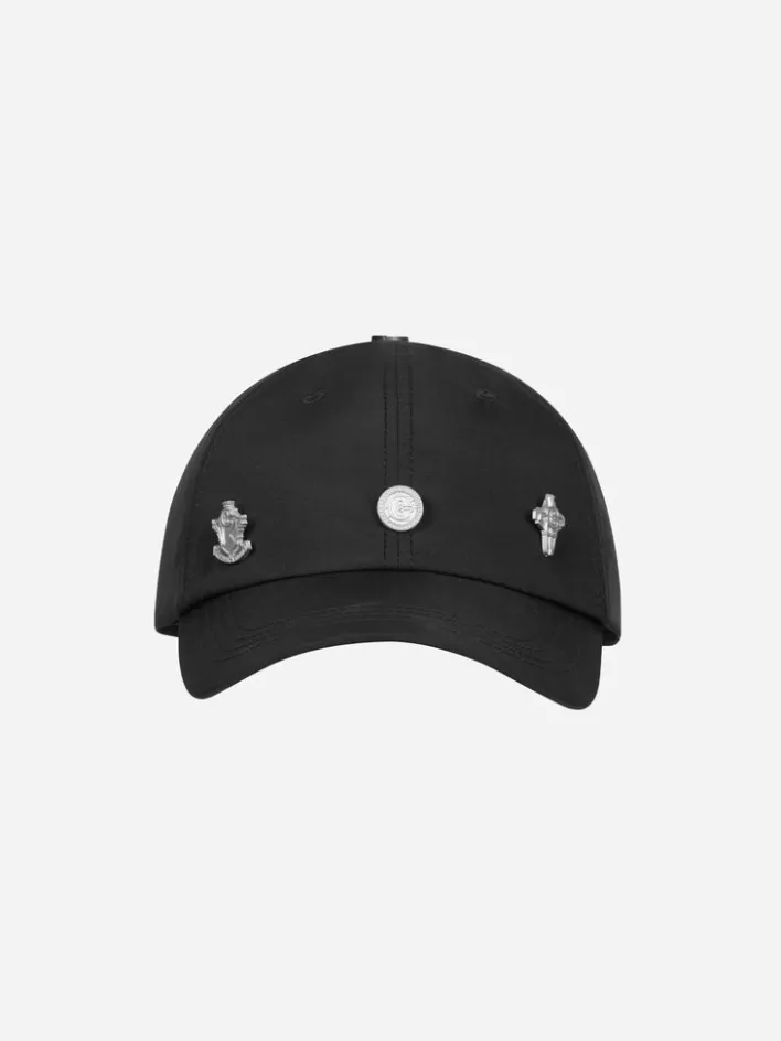 Best Sale C2H4 005 - Emblem Button Cap Black