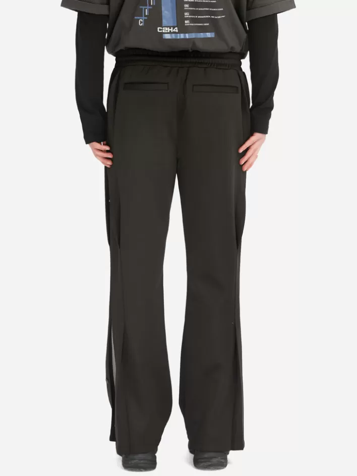 Clearance C2H4 005 - Fairshaped Layer Panelled Track Pants Graphite Gray