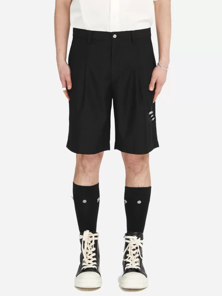 Clearance C2H4 005 - "Future Yacht Club" Shorts Solemn Black