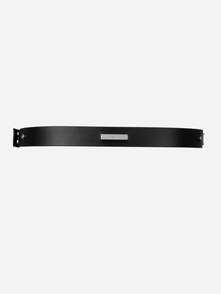 Online C2H4 005 - Rivet Connect Belt Black