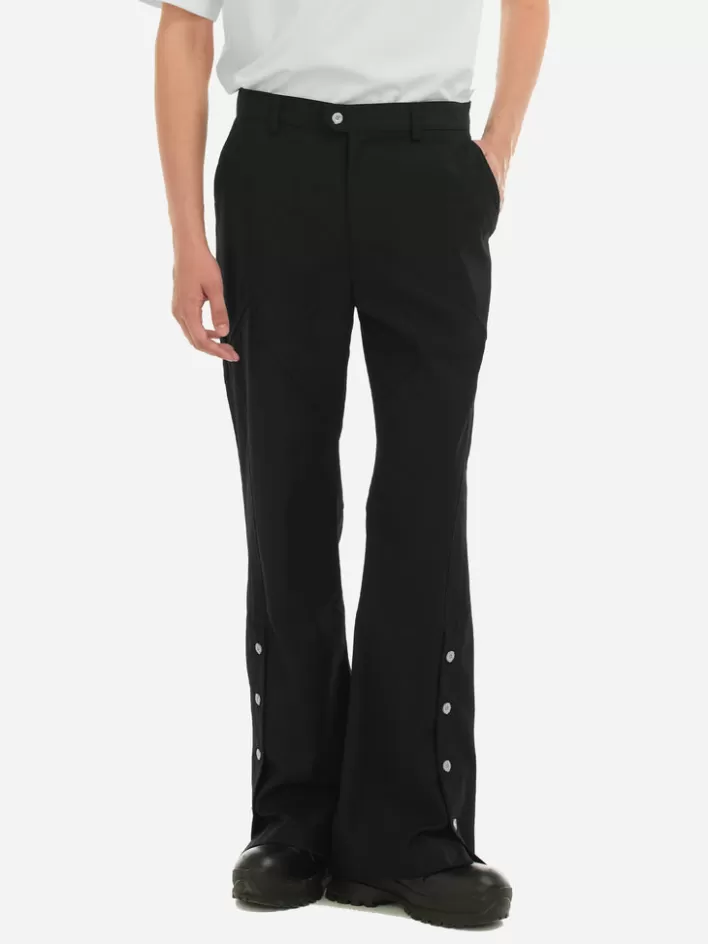 Best C2H4 006 - Arch Paneled Tailored Ski Trousers Solemn Black