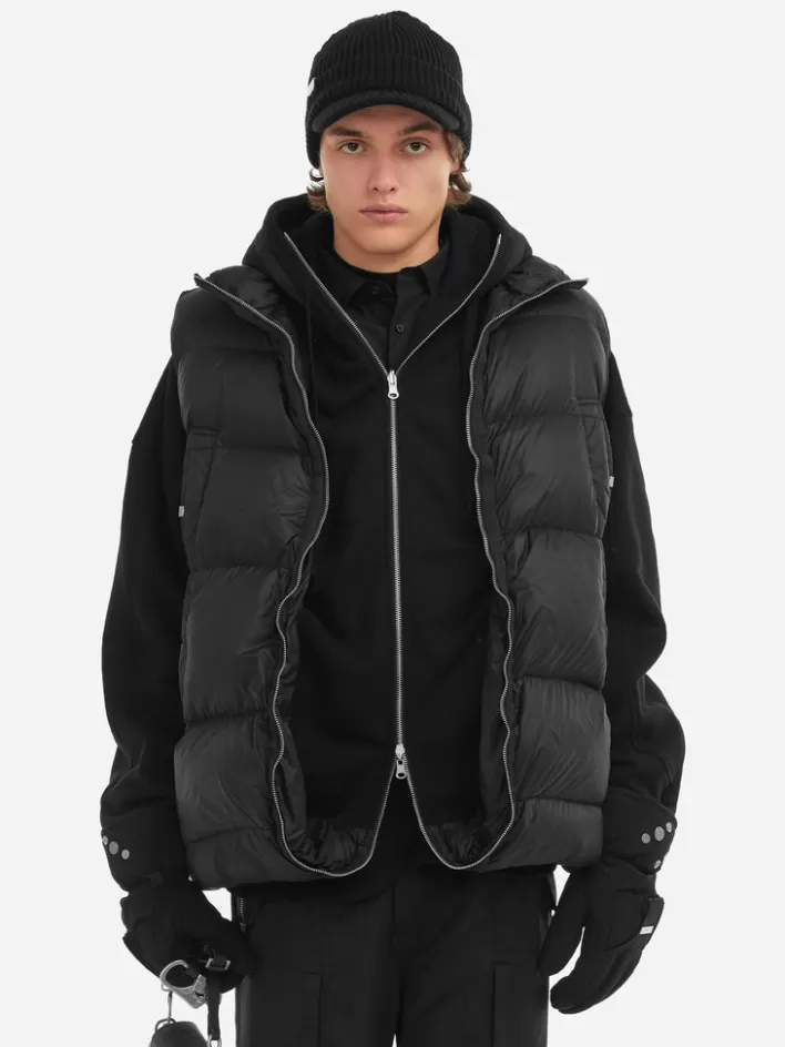 Store C2H4 006 - Connected Two Pieces Outerwear Matrix Black