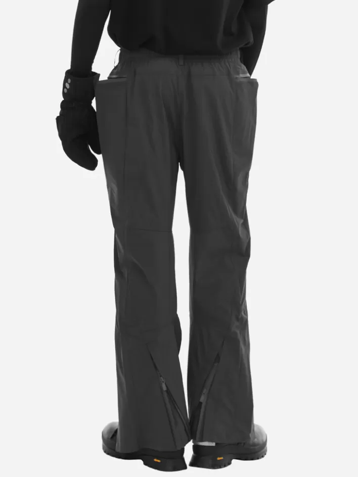 Best Sale C2H4 006 - Stereoscopic Zippered Ski Pants Gray