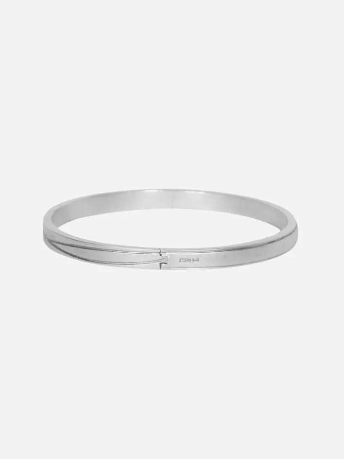 Hot C2H4 007 - Curvilinear Bracelet Silver