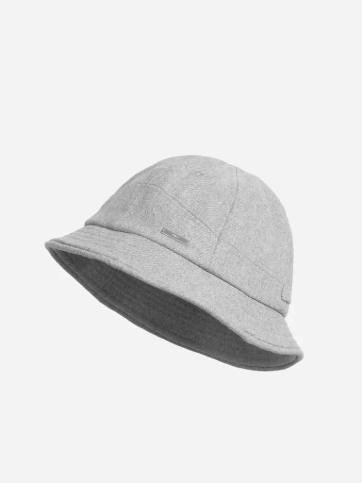 Fashion C2H4 007 - Curvilinear Hat Oxford Gray