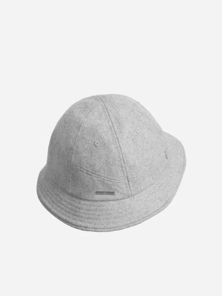 Fashion C2H4 007 - Curvilinear Hat Oxford Gray