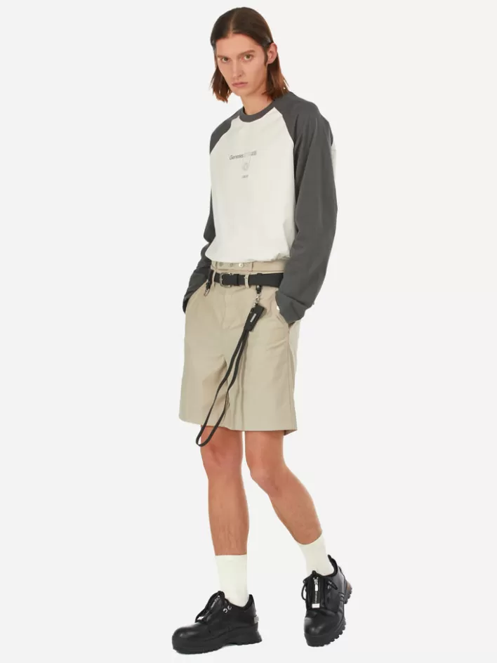 Best C2H4 007 - Intellectual Tailored Shorts File Khaki