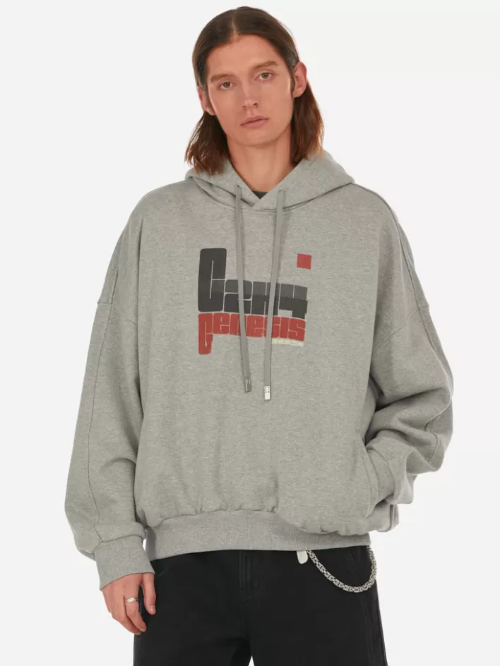 Discount C2H4 007 - "The Purport" Hoodie Granite Gray