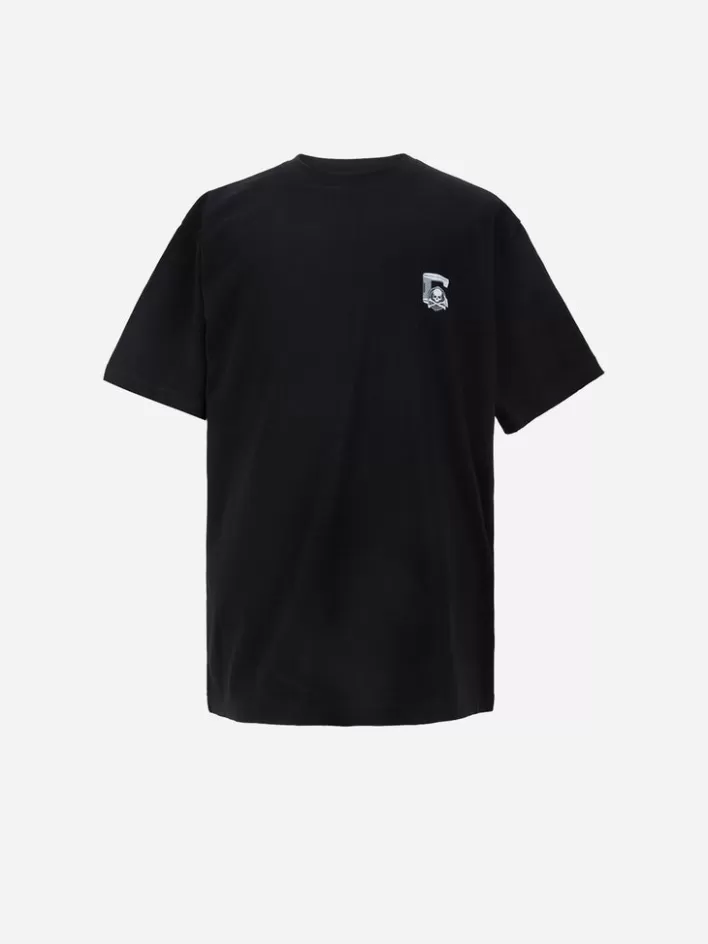 Cheap C2H4 ® X Mastermind Japan "C-Mastermind" Printed Logo T-Shirt Black