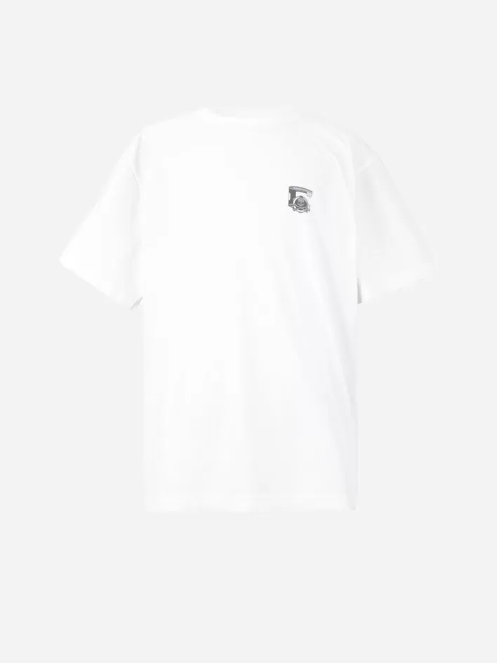 Best C2H4 ® X Mastermind Japan "C-Mastermind" Printed Logo T-Shirt White