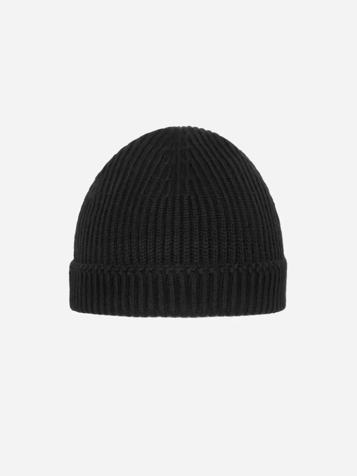 Best Sale C2H4 Staff Uniform Knitting Beanie Black