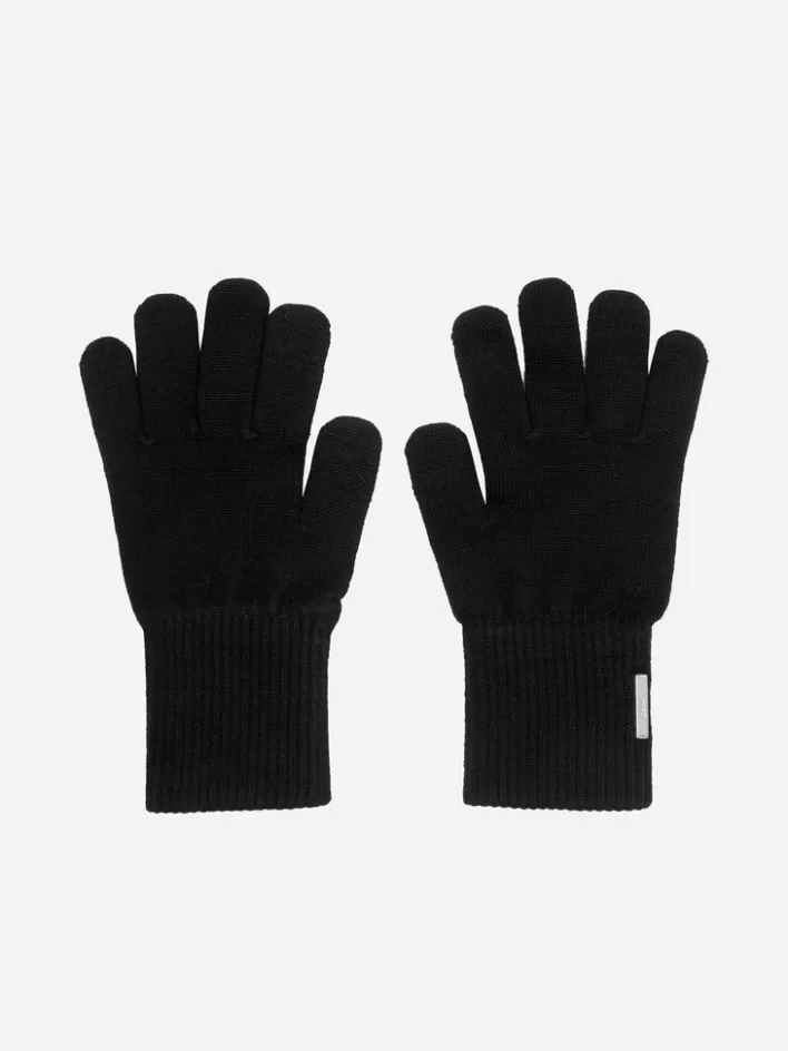 Best C2H4 Staff Uniform Knitting Gloves Black