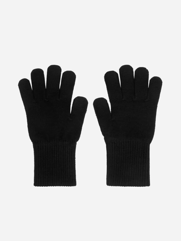 Best C2H4 Staff Uniform Knitting Gloves Black